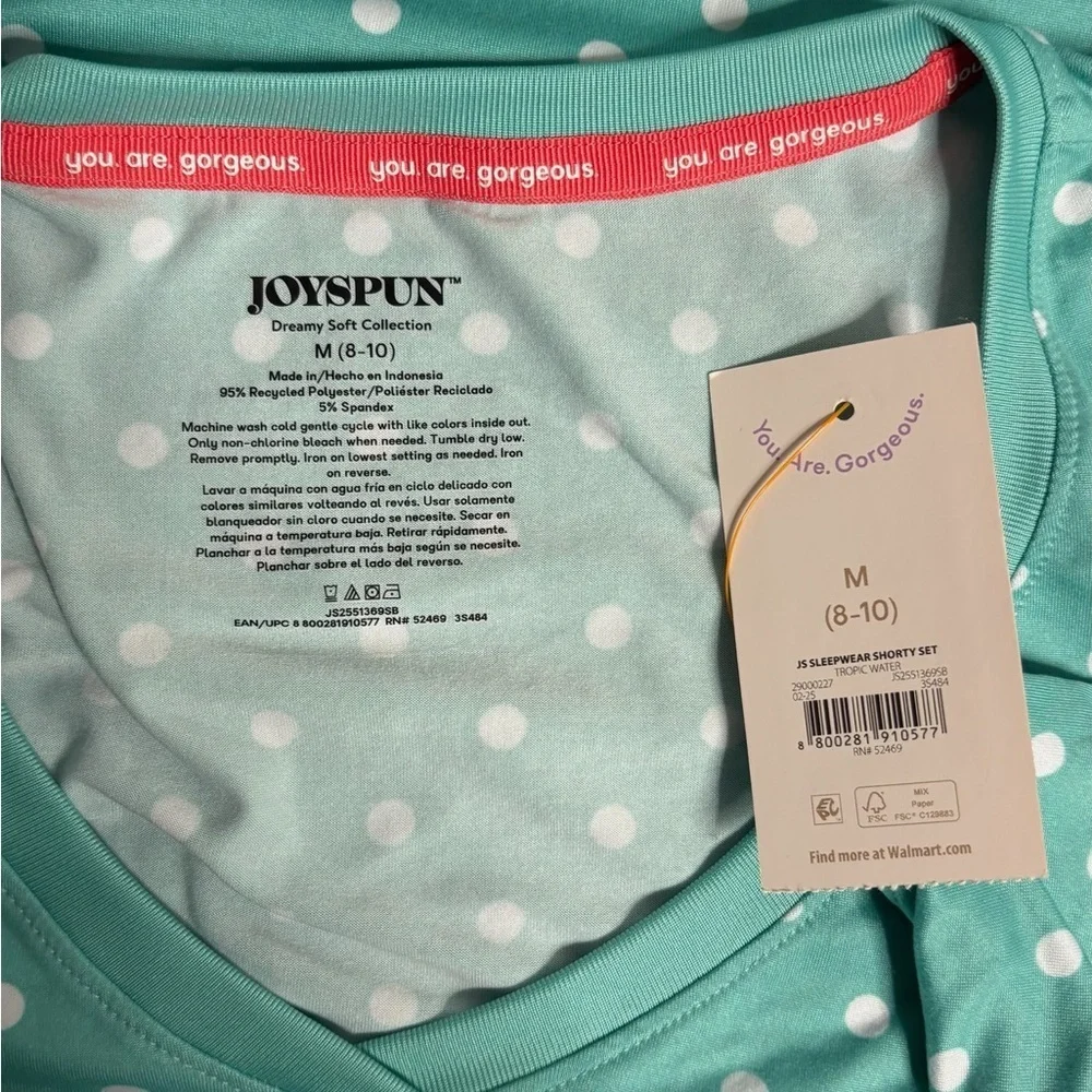 New with tags, girls size 8/10 pajamas, #I1155